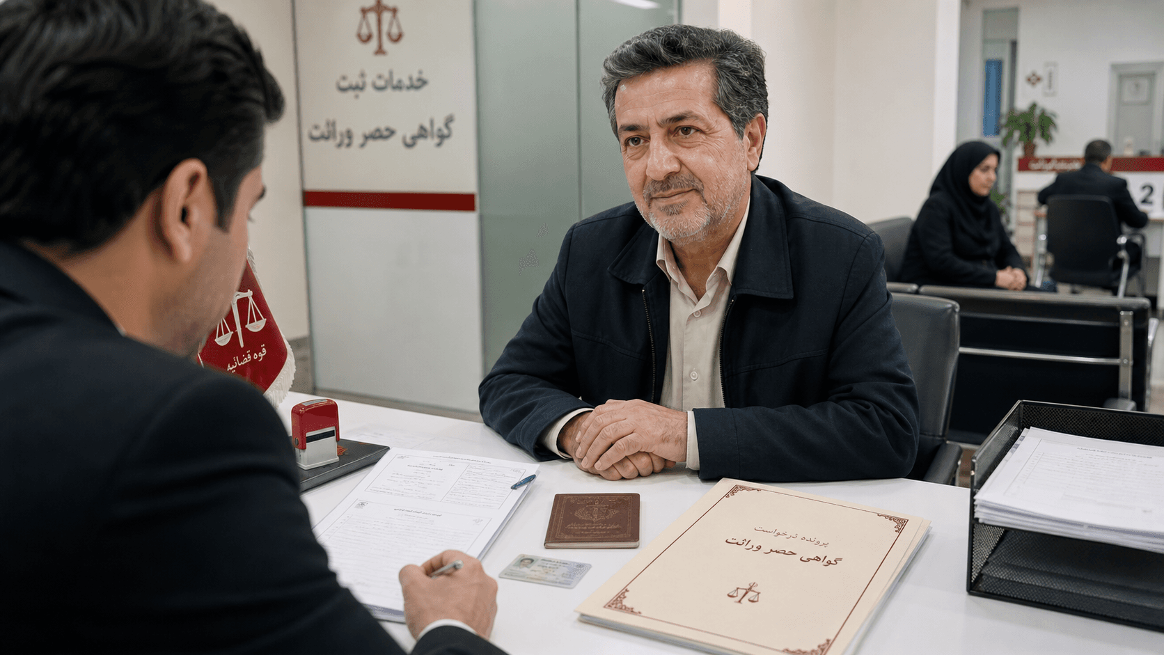 درخواست صدور گواهی حصر و وراثت